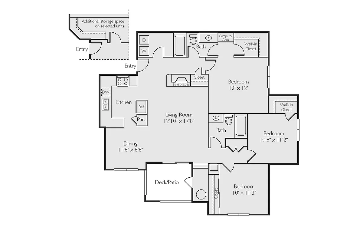 Floor plan C2 Standard