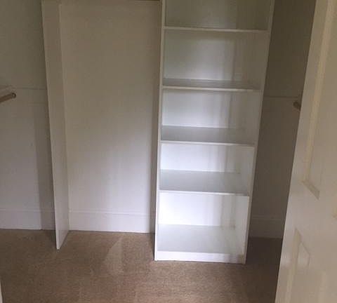 Master bedroom closet