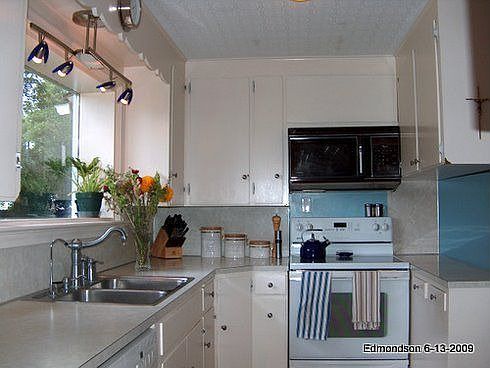 Kitchen from back door.
