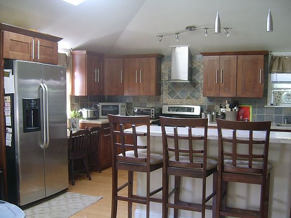 Cathedral ceilings and new 40k remodeled kitchen