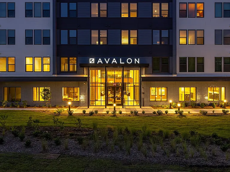 Leasing office entrance