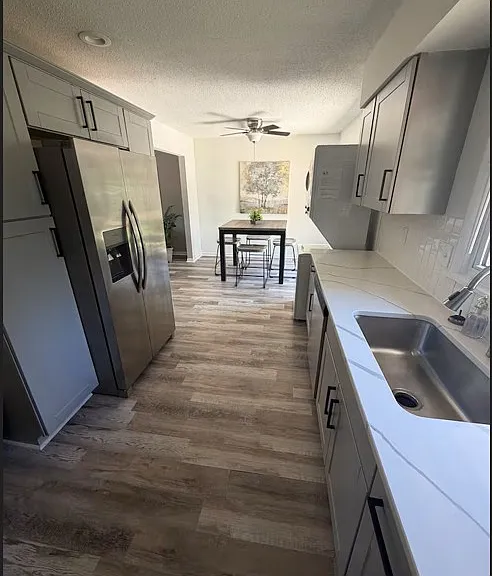 Kitchen and dining room