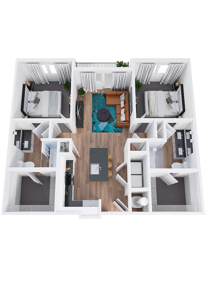 Floor plan B1