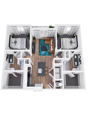Floor plan B1