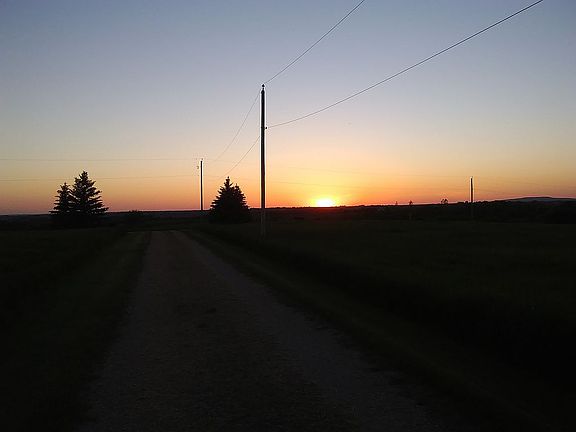 typical sunset view