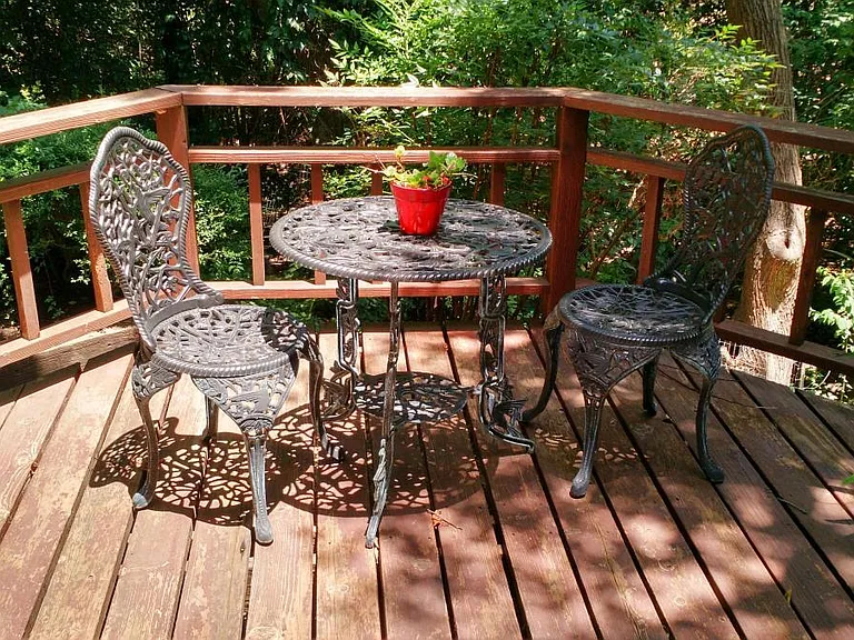 Just the spot for morning coffee