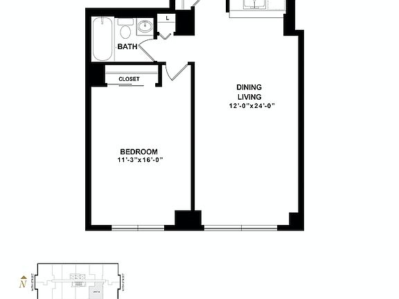 2nd image of 225 E 95th St #D8e