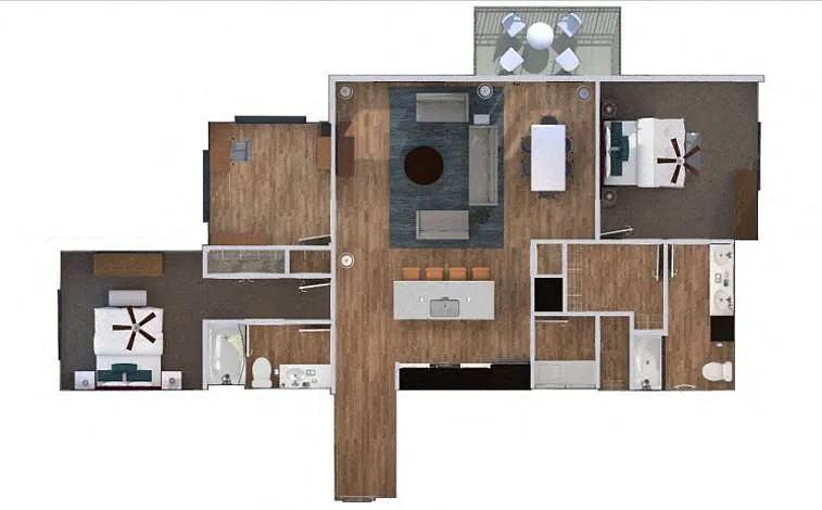 Floor plan Monterey