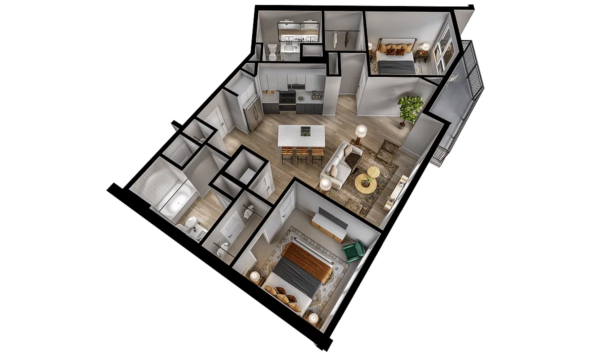 Floor plan B5-PH
