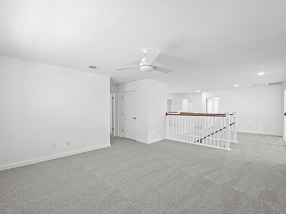 Upstairs loft space