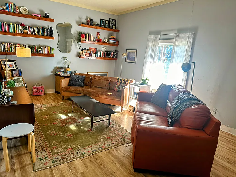 Living room is great for entertaining.