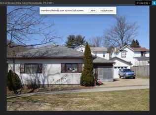 223 Brown St, Reynoldsville, PA 15851