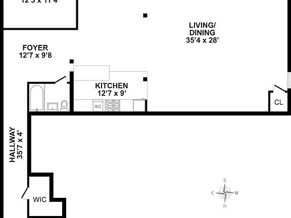 2nd image of 122 Duane St APT 3D