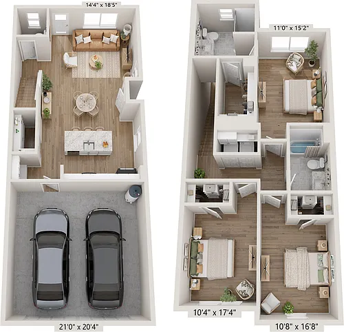 Floor plan Sunrise