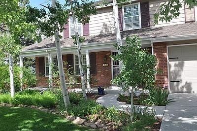 Welcoming inviting front porch