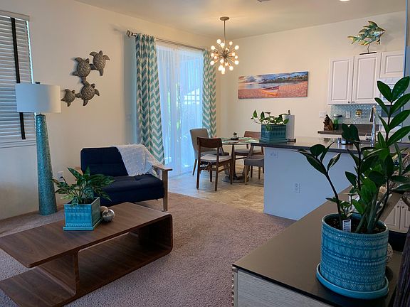 Living area -view from front door