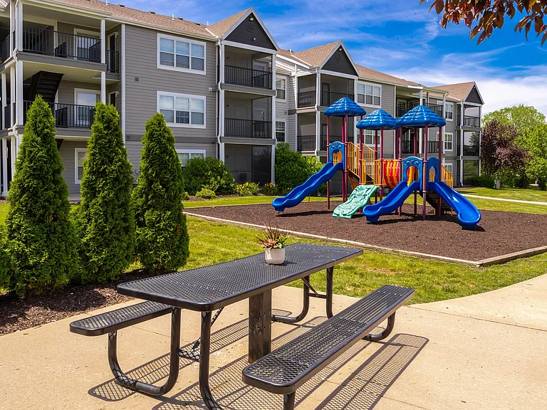 Enjoy the beautiful outdoor space with a well-equipped playground and a convenient picnic area for family gatherings and fun activities.