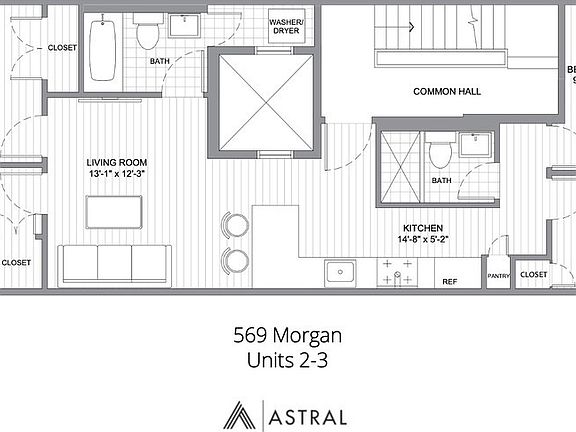 2nd image of 569 Morgan Ave #6