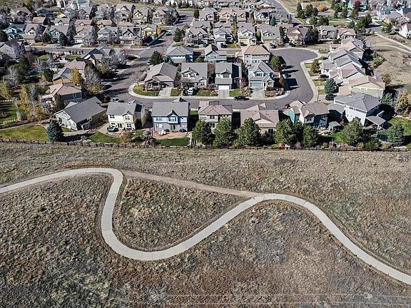 Aerial Photo of Trails in back of house