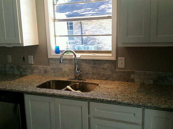 kitchen with double sink