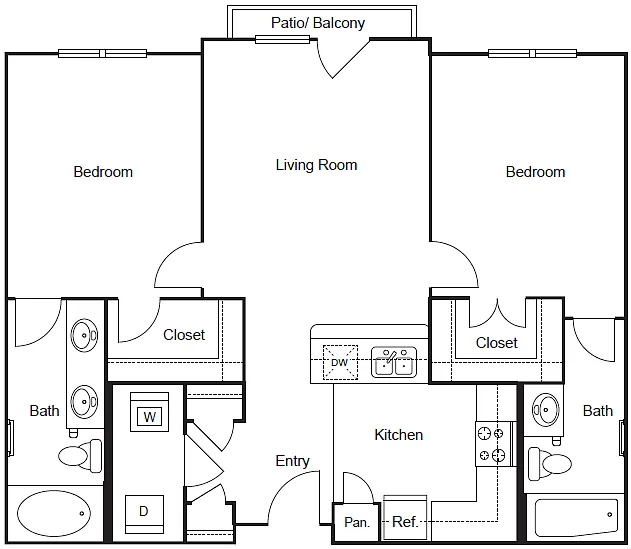 Floor plan B1