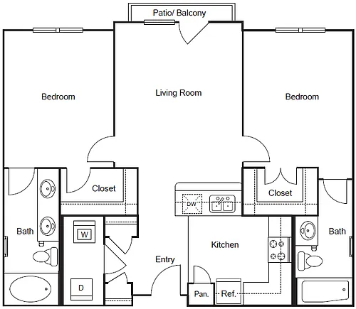 Floor plan B1