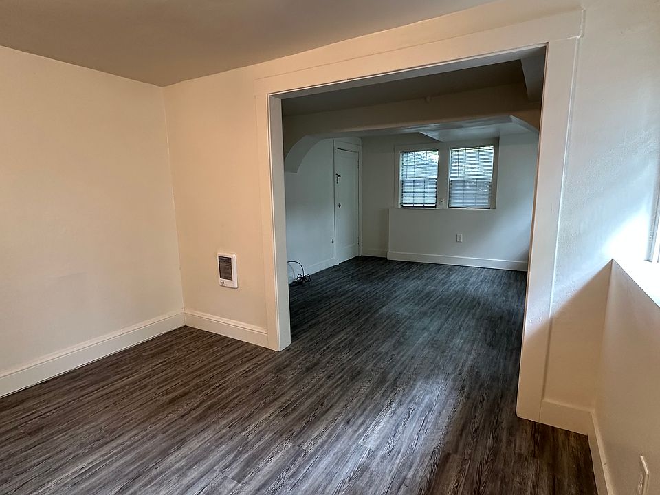 dining space, with views into the living room