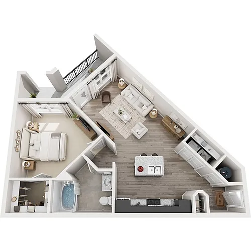 Floor plan 1B