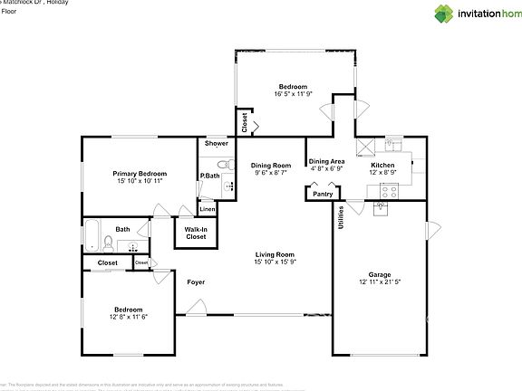 2nd image of 3205 Matchlock Dr