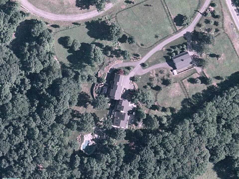 Aerial Photo - House Barn Paddocks Pool Orchards