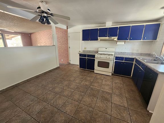 kitchen and dining area