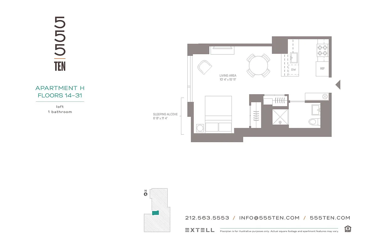 Building Photo - 555 10th Ave #16H