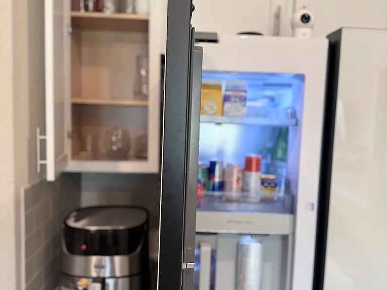 Air Fryer + Samsung Smart Refrigerator with auto-dispense water pitcher