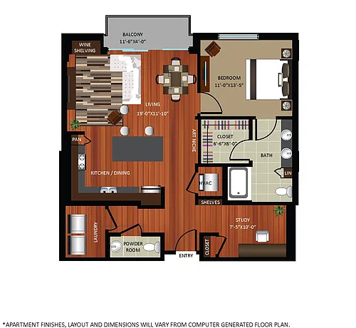 Floor plan A10
