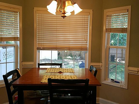 Looking out from kitchen