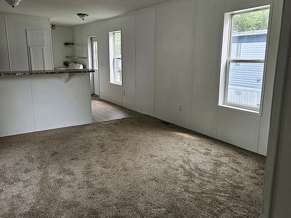Living room facing the Kitchen