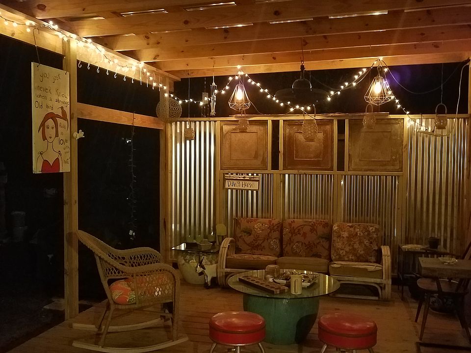 back porch off of mud room