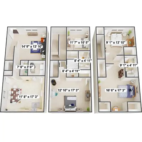 Floor plan The Blake