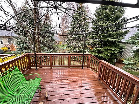 View from deck