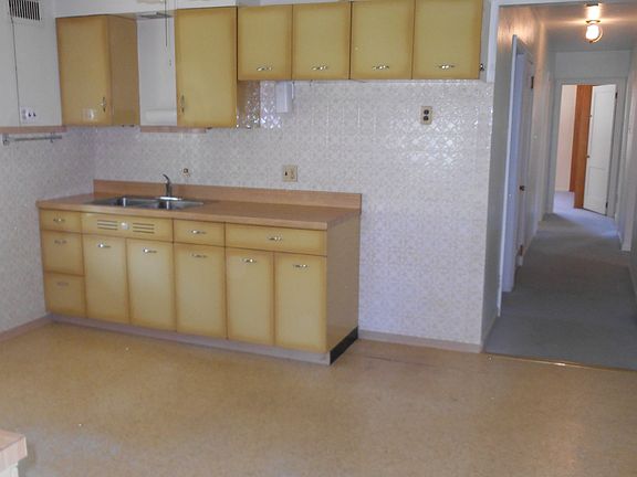 Retro Kitchen with Original Cabinets