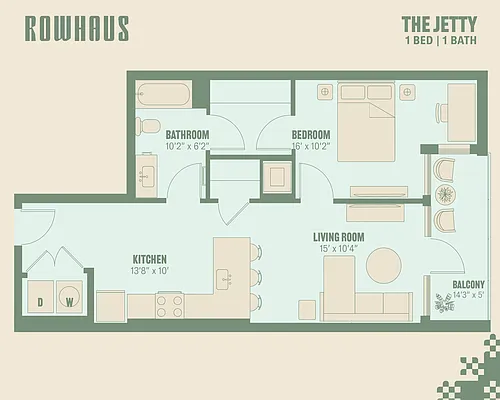 Floor plan The Jetty