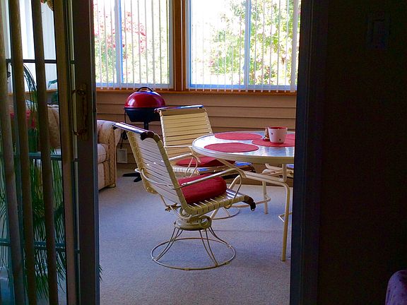 View of sun room