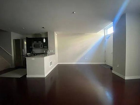 Kitchen and living space