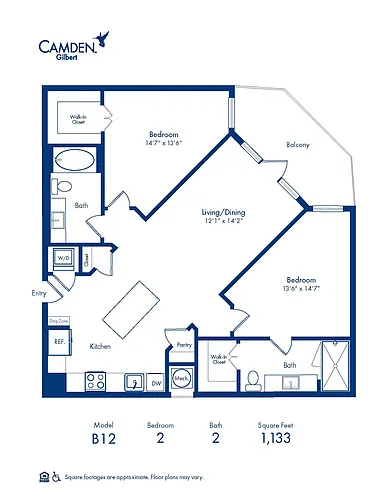 Floor plan B12