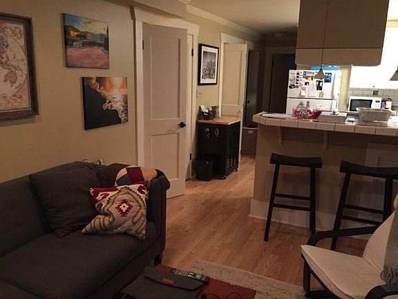View from Living Room to Kitchen
