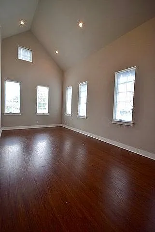 Third floor two bedroom with vaulted ceilings