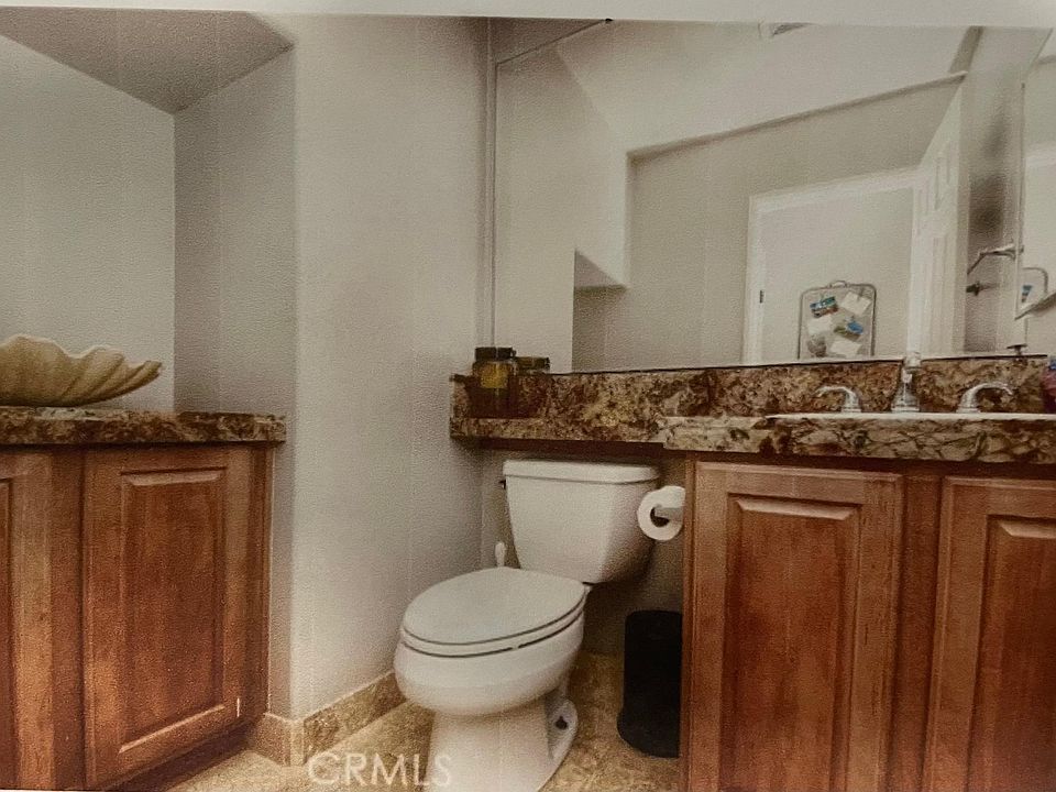 Half bath on main, middle floor.