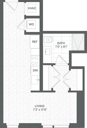Floor plan Studio-SJ