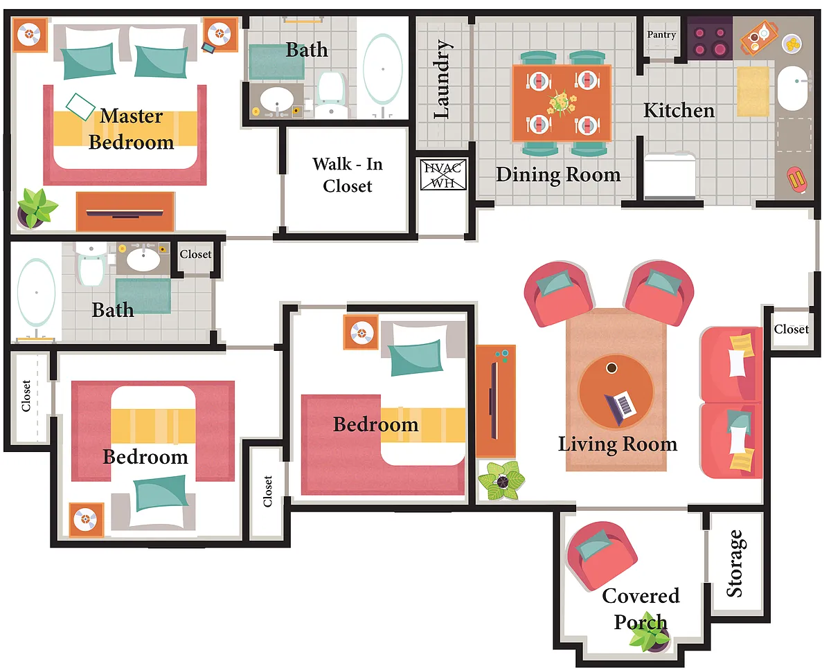 Floor plan 3X2