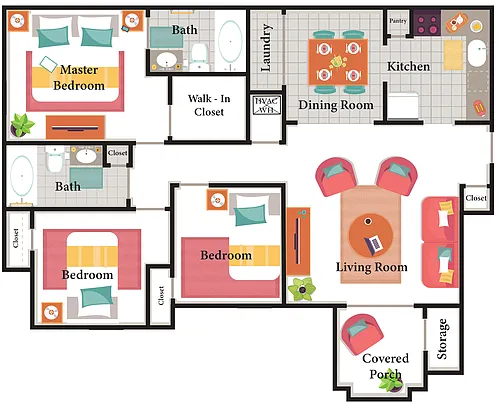 Floor plan 3X2